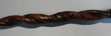 Vine Woodburned Bloodwood and Ebony Magic Wand $140