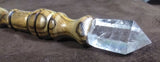 Bocote and Clear Quartz Magic Wand $115